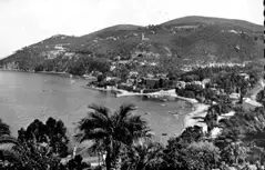 Théoule-sur-Mer, carte postale 1949 