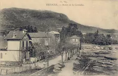 Théoule-sur-Mer, carte postale historique, avenue de Lérins 