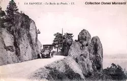 Théoule-sur-Mer (la Napoule) carte postale historique, la route de la Corniche d'Or, Estérel 
